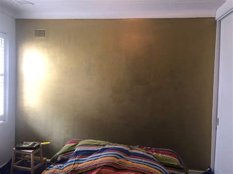 How To Paint A Metallic Feature Wall Colormaker Industries