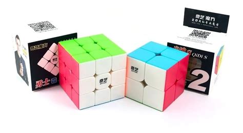 Cubo Rubik Qiyi 2x2 Qidi S 3x3 Warrior W Stickerless Meses Sin Intereses
