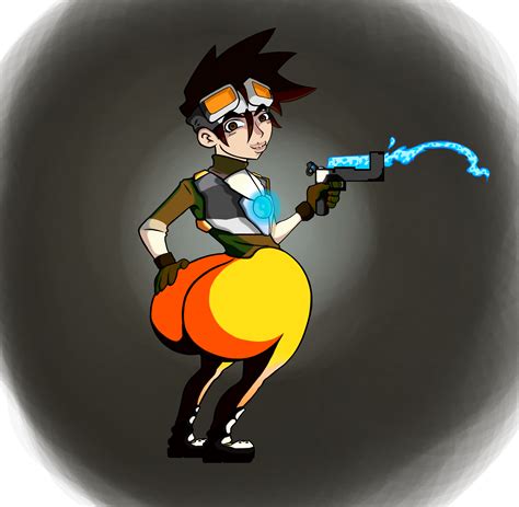 Download Tracer Is Pretty Much The Only Overwatch Character Cartoon