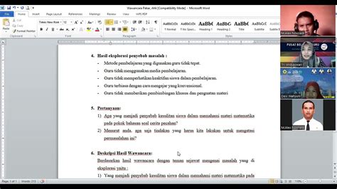 Contoh Kegiatan Wawancara Analisis Penyebab Masalah PPG 2022 YouTube