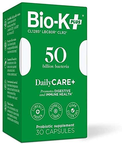 Bio K Daily Care Plus Probiotic Supplement Capsules For Adult Men And