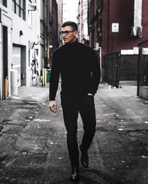 All Black Outfits Men All Black Dressing Ideas For Guys Mens
