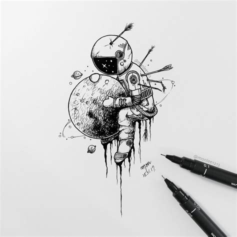 √ Cool Space Drawings