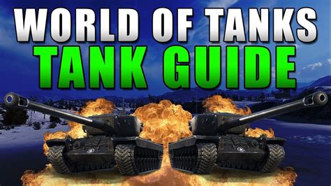Tank Setup Guide For World Of Tanks Console Wot Ps4xbox Youtube