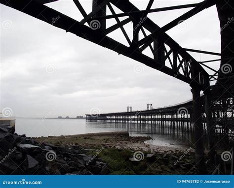 The Rio Tinto Iron Bridge In Huelva Stock Photo Image Of Railroad