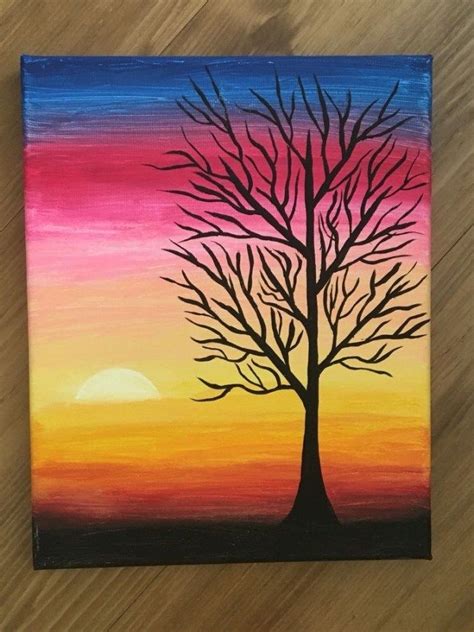 40 Acrylic Painting Tutorials And Ideas For Beginners Easy Canvas Art