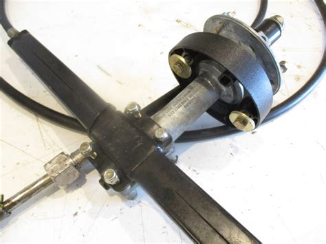 The steering linkage consists of two inner tie rod ends attached to the steering rack. SSC12414 Teleflex Marine Boat 14' Rack & Pinion Steering ...
