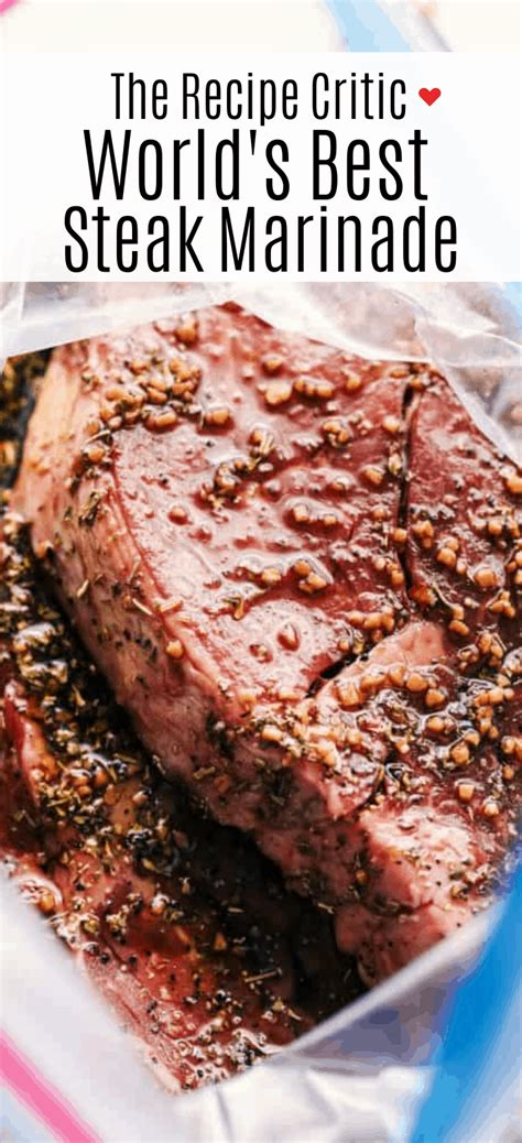 Worlds Best Steak Marinade Recipe Ocean