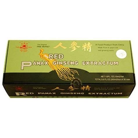 Prince Of Peace Red Panax Ginseng Extractum 30 Vial Vitaminlife