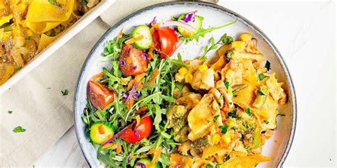 Vegetarian casseroles can be either a main dish or a side dish depending on the recipe and the size of your appetite. Vegan "Tuna" Noodle Casserole - My Recipe Magic