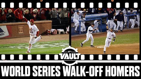World Series Walk Off Home Runs Every Single Walk Off Homer In World