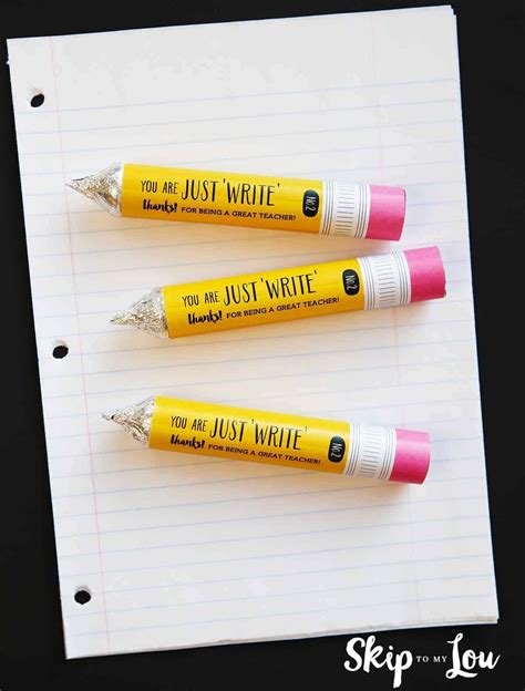 A gift to you is an uplifting song sung by kids. Make a Rolo Pencil for the cutest teacher thank you gifts!