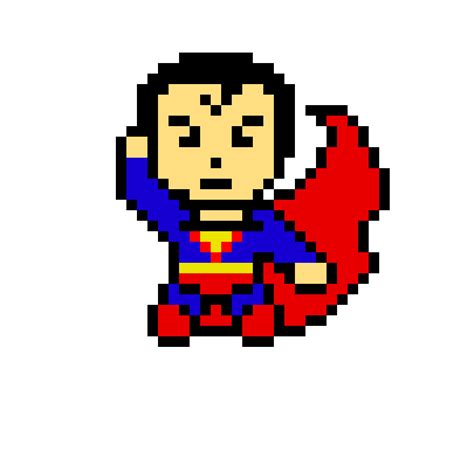 Superman Pixel Art Maker