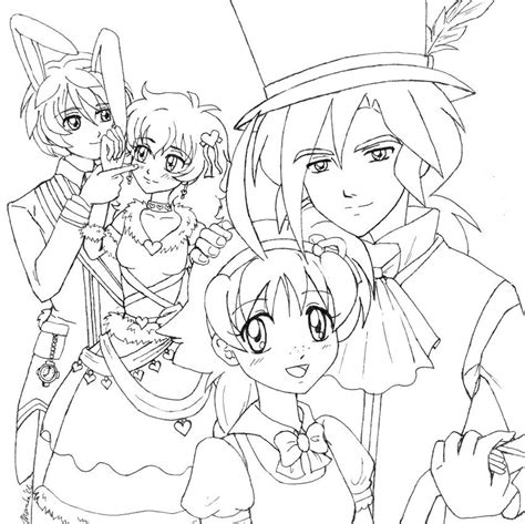 Princess Anime Coloring Pages