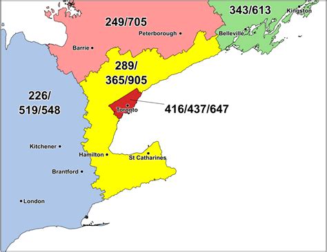 Area Code Spreadsheet With Cna Canadian Area Code Maps — Db