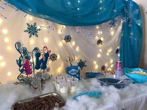 Frozen Theme Party Ideas Youtube