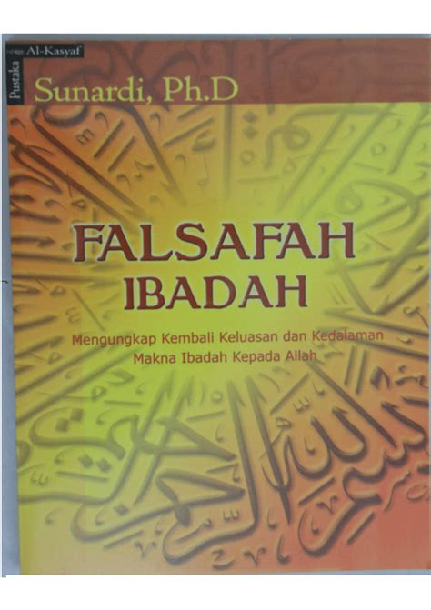 Buku berikut semua dikemas dalam bentuk file pdf berisi materi antara lain: (PDF) Falsafah Ibadah