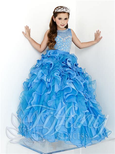 441 results for birthday dresses for girls. Tiffany Princess 13423 Girls Ruffle Pageant Dress: French ...