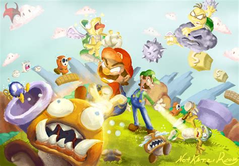 Super Mario Brothers Fan Art By Kodinkenji On Deviantart