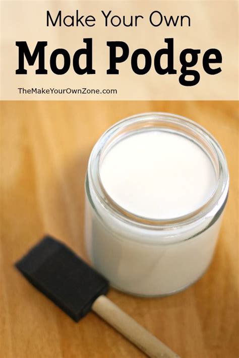 Easy Homemade Mod Podge Homemade Mod Podge Homemade Mod Podge Recipe
