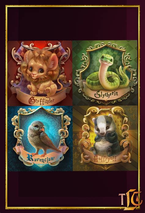 Baby Mascot Hogwarts House Crests Harry Potter Drawings Harry Potter