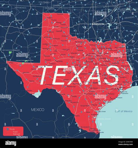 Lista 91 Imagen Mapa De Texas Con Ciudades Y Pueblos Actualizar