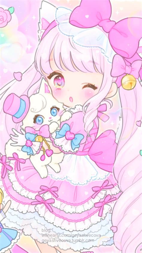 Anime Art Baby Baby Doll Baby Girl Background Beautiful Girl