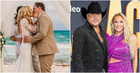 Jason Aldean And Wife Brittany Celebrate 7th Wedding Anniversary With