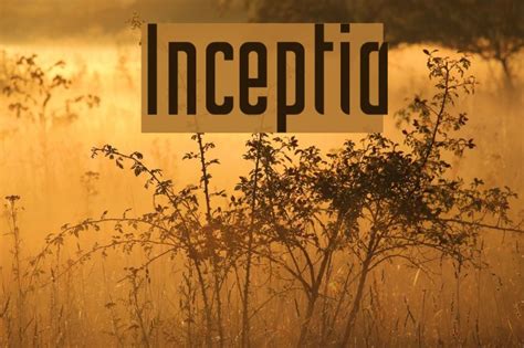 Inceptia Font