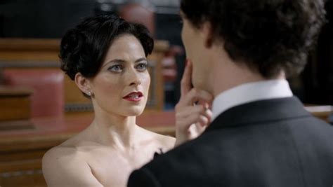 Lara Pulver Makes Naked Return To Sherlock As Dominatrix Irene Adler Radio Times
