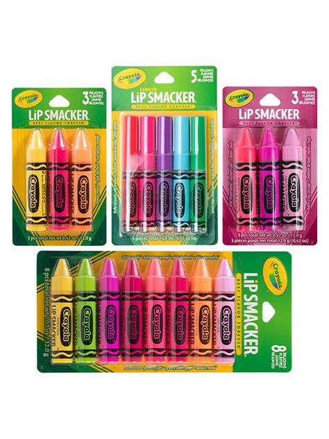 Lip Smacker Crayola Lip Collection | Lip balm collection ...