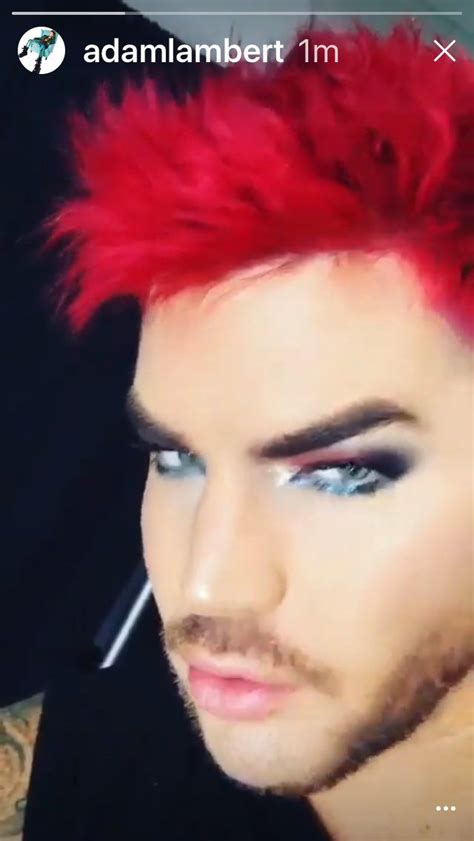 Pin By Matteo Brewer On Adam Lambert Adam Lambert Singer Halloween Face Makeup