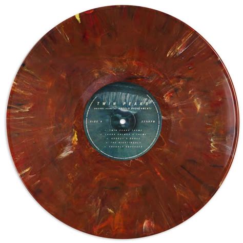 Twin Peaks Original Score By Angelo Badalamenti Vinyl Reissue Artwork