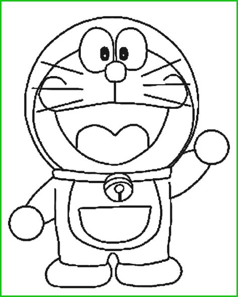 Gambar Sketsa Doraemon Berwarna Hitam Putih Dan Kawan Kawannya Wartaup