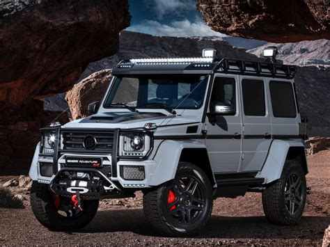Extreme Gets Extremer As Brabus Tunes The Mercedes G500 4x4 Squared
