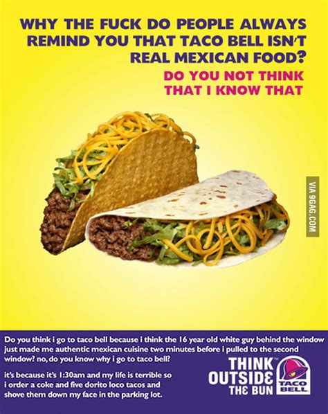 improved taco bell ad 9gag