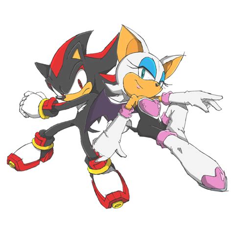 Shadow And Rouge Shadow The Hedgehog Rouge The Bat