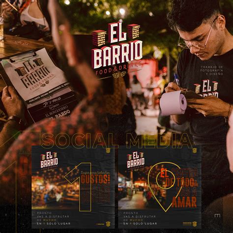 Confira Este Projeto Do Behance El Barrio Social Media