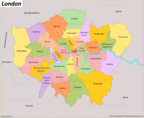 London Map Uk Discover London With Detailed Maps