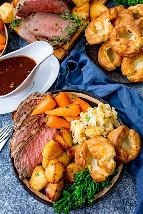 How To Make The Best Roast Beef Dinner With Time Plan Nickys Kitchen Sanctuary