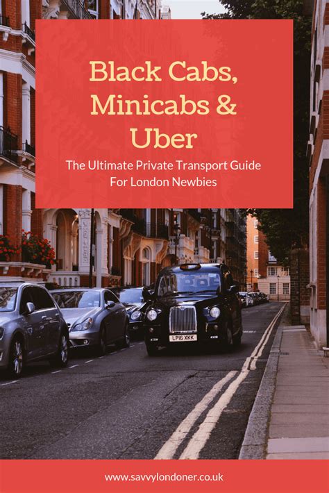 Black Cabs Minicabs Or Uber What’s The Best And Cheapest Way To