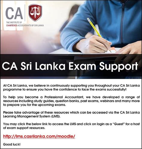 Ca Sri Lanka Exam Support