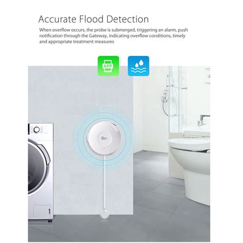 Flood sensors are much cheaper. Wholesale NEO Smart Wi-Fi Water Sensor Flood and Leak Detector