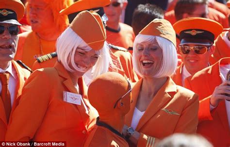 World Cup 2010 How 36 Stunning Models Posing As Holland Fans Gatecrashed The World Cup For A