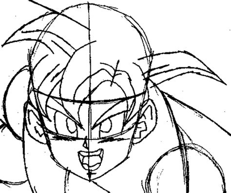 Step 10 Drawing Gohan From Dragon Ball Easy Steps Lesson How To Draw Steps Learn To Draw