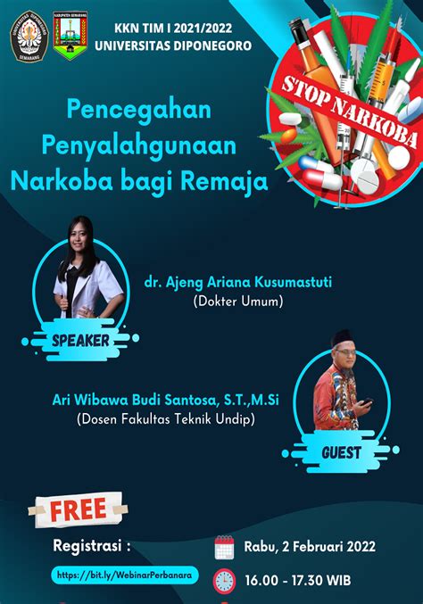 Sosialisasi Pencegahan Penyalahgunaan Narkoba Bagi Remaja Poster Anti