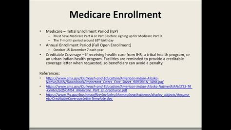 Medicare Part D Open Enrollment Oct 15 Dec 7 Youtube