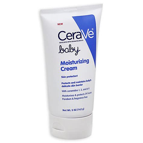 Cerave Baby 5 Fl Oz Moisturizing Cream Fragrance Free Buybuy Baby