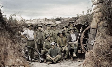 Australian Troops During The First World War In Amazing Colour