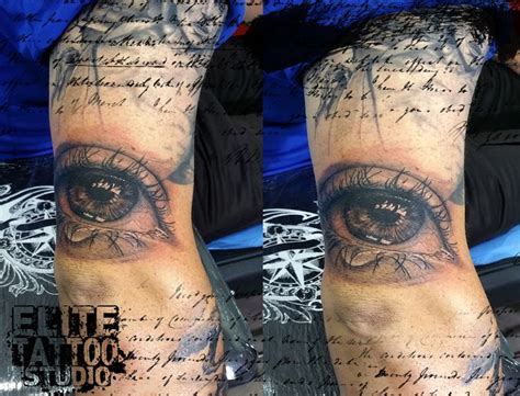 Ojo Tatuado Por Rafa Emme En Elite Tattoo Studio Valencia Spain
